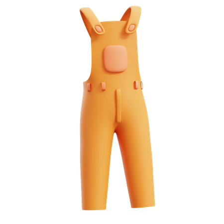 Jumpsuit  3D Icon