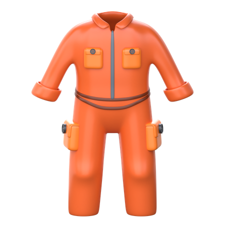 Jumpsuit  3D Icon