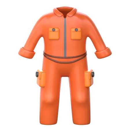 Jumpsuit  3D Icon