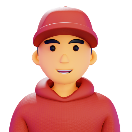 Junge  3D Icon