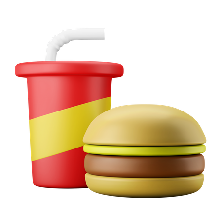 Junk Food  3D Icon