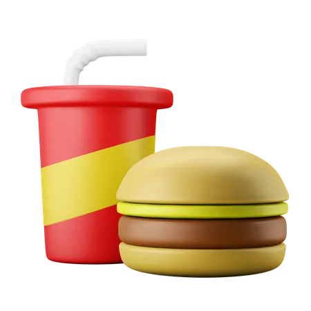 Junk Food 3D Icon