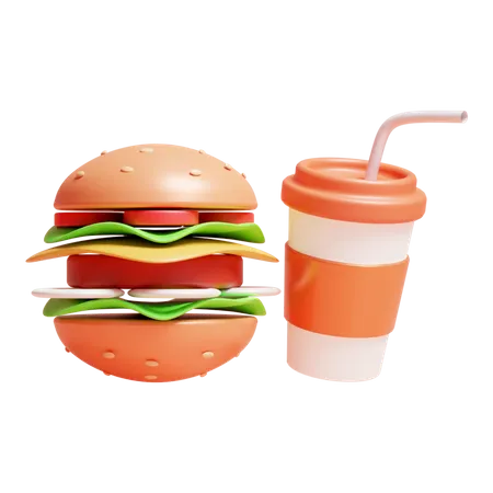 Junk Food  3D Icon
