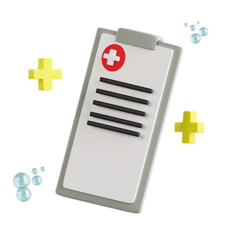 Junta médica  3D Icon