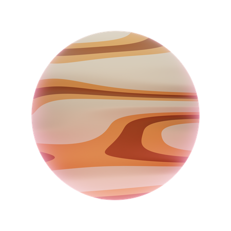 Jupiter  3D Icon