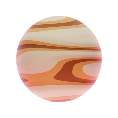 Jupiter  3D Icon