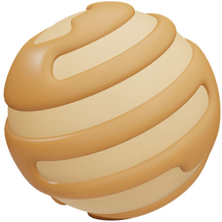 Jupiter Planet  3D Icon