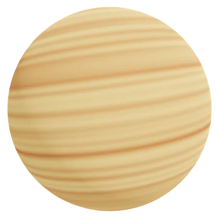 Jupiter Planet  3D Icon