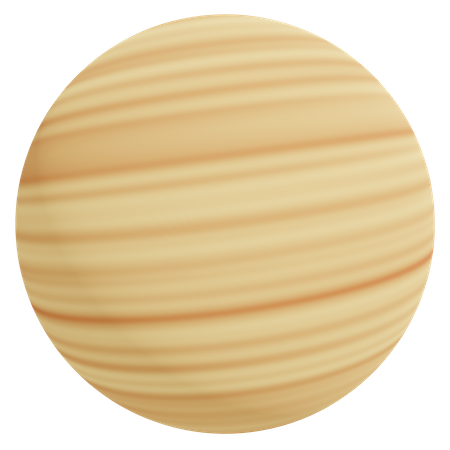 Jupiter Planet  3D Icon