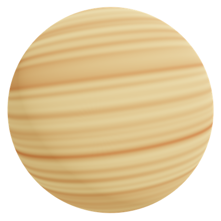 Jupiter Planet 3D Icon