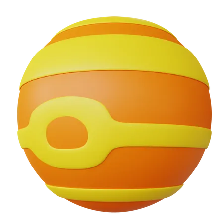 Jupiter Surface 3D Icon