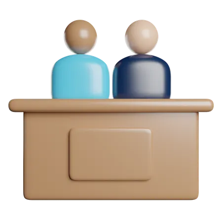 Jury  3D Icon