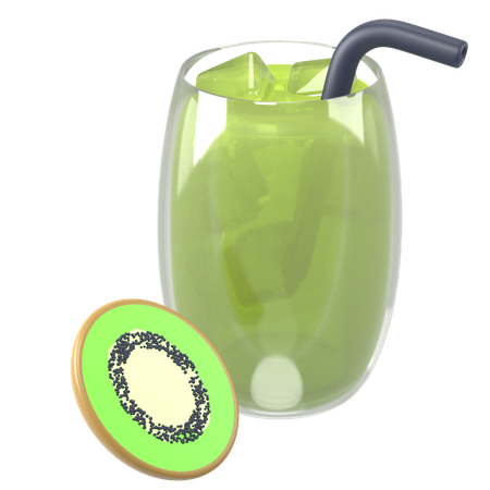 Jus de kiwi  3D Icon