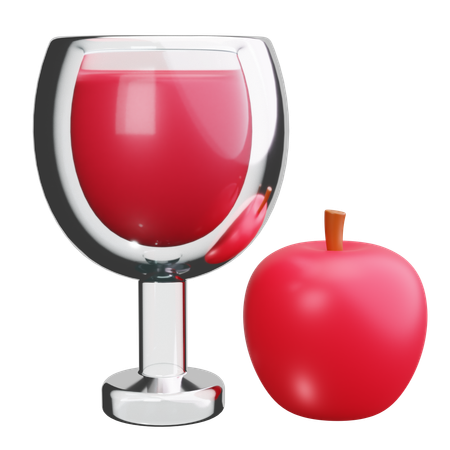 Jus de pomme  3D Icon