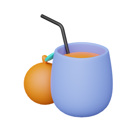 Du jus d'orange  3D Icon