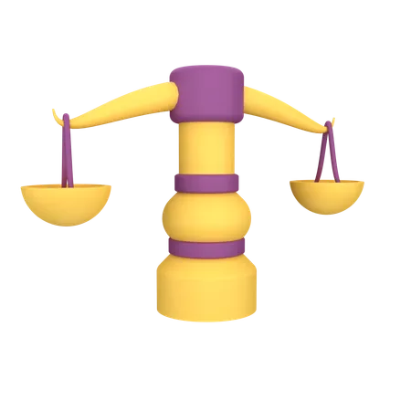 Justice  3D Icon
