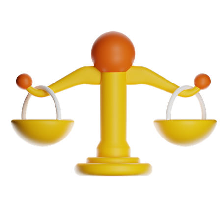 Justice  3D Icon