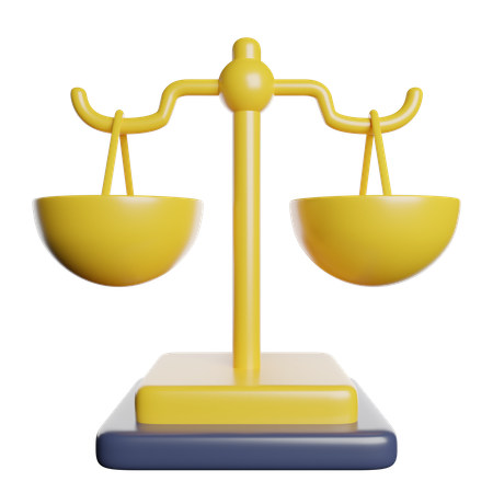 Justice  3D Icon