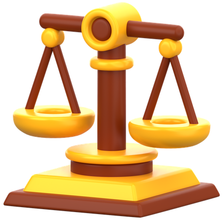 Justice  3D Icon