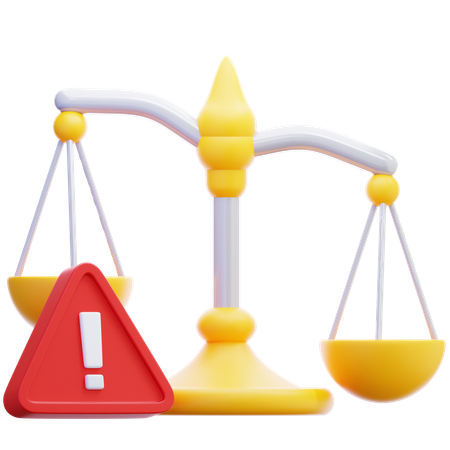 Justice Alert  3D Icon