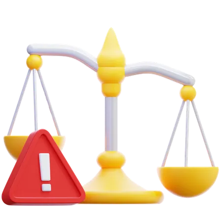 Justice Alert  3D Icon