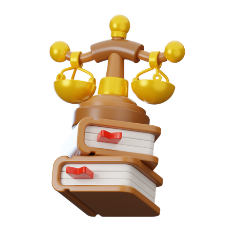 Justice Book  3D Icon