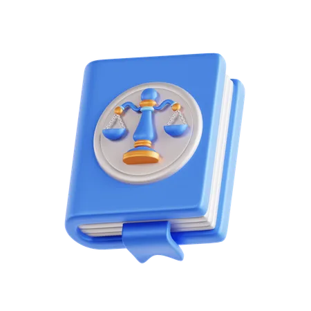 Justice book  3D Icon