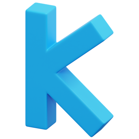 け  3D Icon