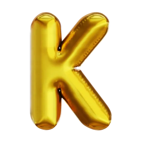 K  3D Icon