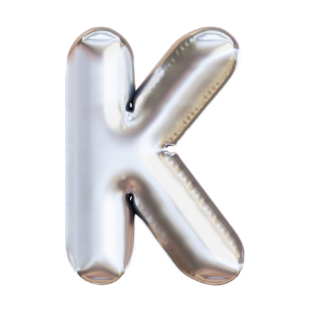 K  3D Icon