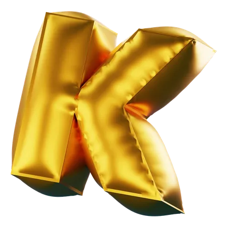 K  3D Icon