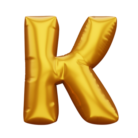 K  3D Icon