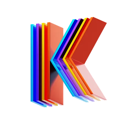 K  3D Icon