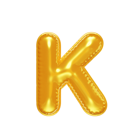 K  3D Icon