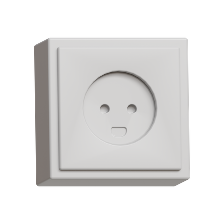 K Type Socket  3D Icon