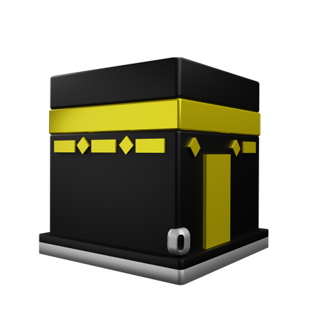 Kaaba 3D Icon