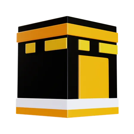 Kaaba 3 D Illustration Suitable For Your Projects Related To Islamic Muslim And Ramadan Theme 3D Icon