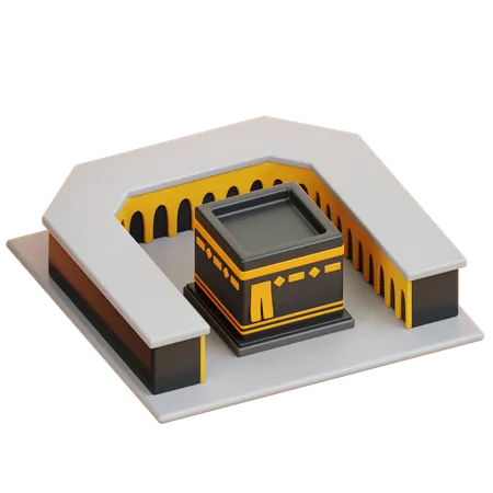 Kaaba Building  3D Icon