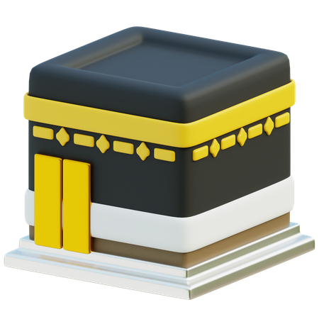 Kaaba Building  3D Icon