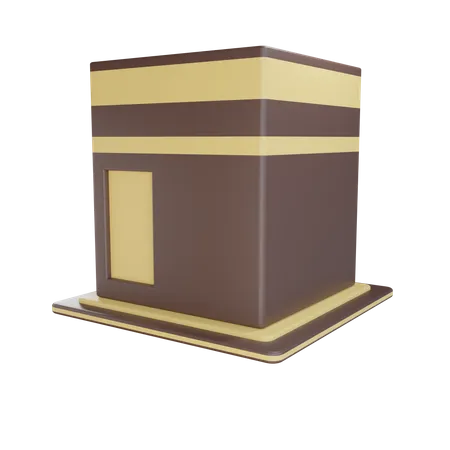 Kaaba Building 3D Illustration