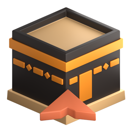 Emplacement de la Kaaba  3D Icon