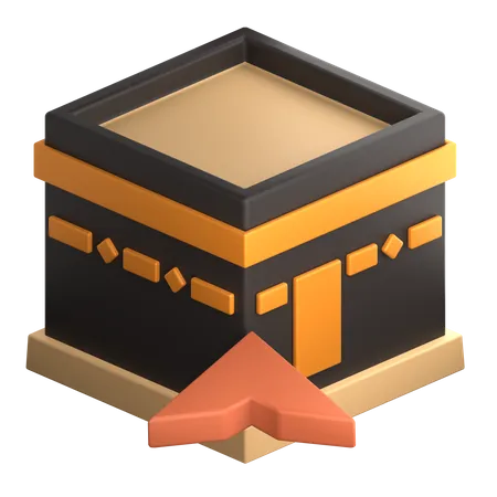 Emplacement de la Kaaba  3D Icon