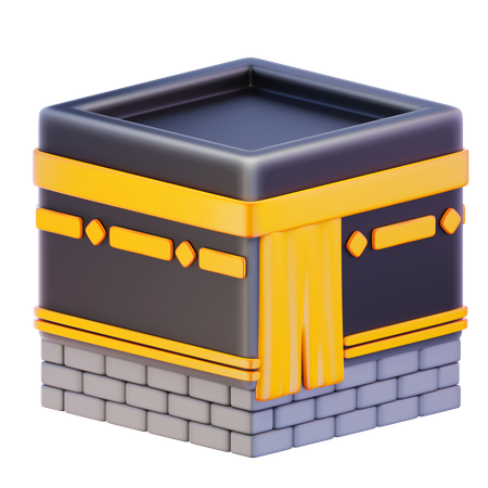 Kaaba-Gebäude  3D Icon