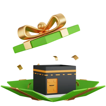 Kaaba gift box  3D Icon