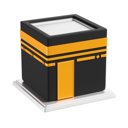 Kaaba Islamic  3D Icon