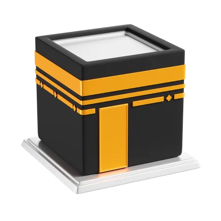 Kaaba Islamic  3D Icon