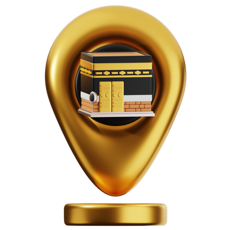 Emplacement de la Kaaba  3D Icon