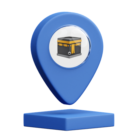 Kaaba-Standort  3D Icon