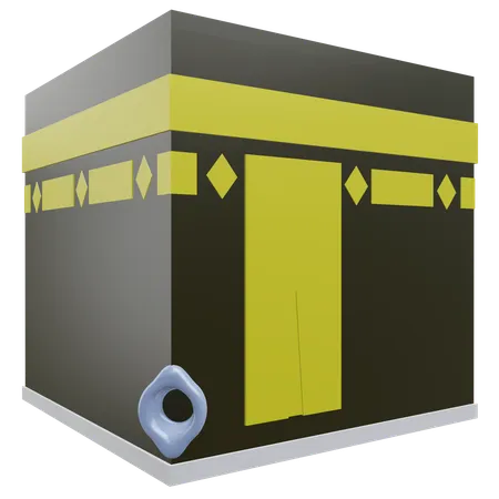 Kabah Ramadan 3 D Illustration With Transparent Background 3D Icon
