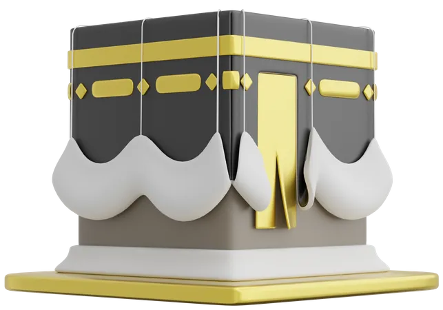 Ka'bah  3D Icon